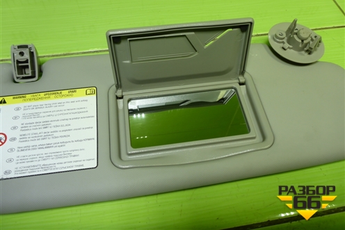 Козырёк солнцезащитный правый для Chevrolet Aveo (Т300) с 2011г (Авео Т300)