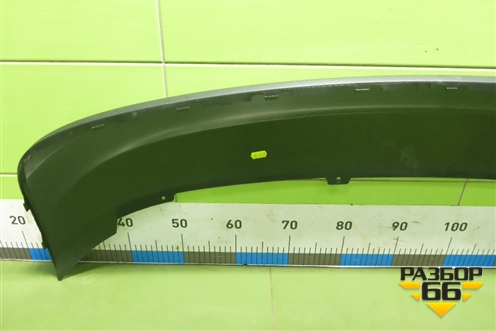 Юбка заднего бампера (новая) (5JH807521) для Skoda Rapid с 2013г (Рапид)