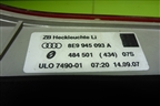 Фонарь задний внутренний левый (до 2007г универсал) (8E9945093A) для Audi A4 (В7) с 2004-2009г (А4)