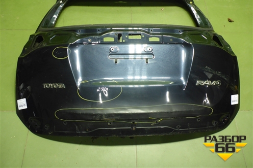 Дверь багажника без стекла (после 2015г под электропривод) (6700542570) для Toyota Rav-4 с 2012-2019г (Рав 4)