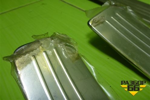 Накладка порога внутренняя (комплект) для Mercedes Benz C-Klass W204 с 2007-2014г (Ц)