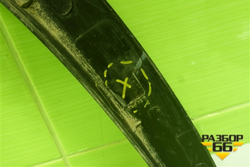 Накладка переднего крыла правого (609000143AA) для Exeed TXL с 2020-2024г (ТХЛ)