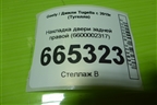 Накладка двери задней правой (6600002317) для Geely Tugella с 2019г (Тугелла)
