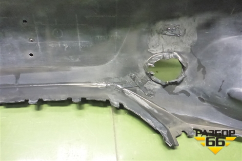 Бампер передний (под омыватели) (5N0807221T) для Volkswagen Tiguan с 2011-2016г (Тигуан)