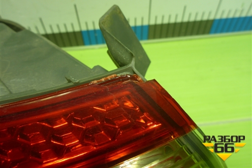 Фонарь задний наружный левый (до 2015г) (924014X000) для Kia Rio с 2011-2016г (Рио 3)