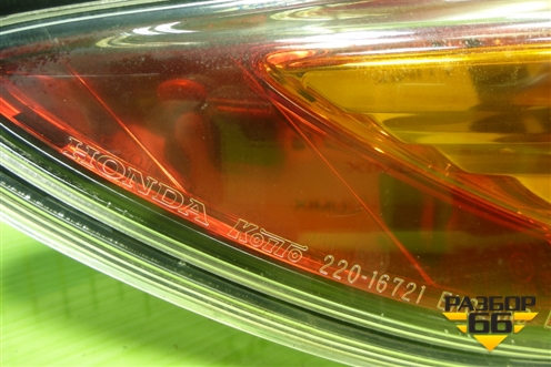 Фонарь задний левый (33551SMGE03) для Honda Civic 5D с 2005-2011г (Цивик)