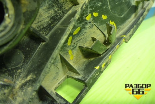 Накладка заднего крыла левого (Cross) (8450031021) для VAZ Vesta/Веста с 2015г