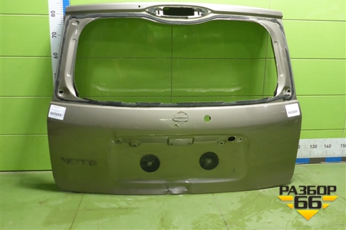 Дверь багажника без стекла (K01009U0M0) для Nissan Note (Е11) с 2005-2013г (Нот)