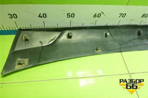 Накладка заднего бампера нижняя (после 2015г) (6415A061) для Mitsubishi Outlander с 2012-2024г (Аутлендер)