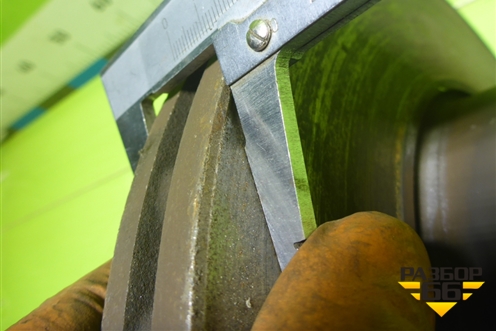 Диск тормозной передний вентилируемый (A2124211312) для Mercedes Benz C-Klass W204 с 2007-2014г (Ц)