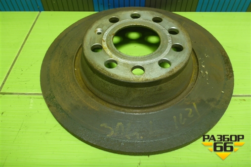 Диск тормозной задний (1K0615601AD) для Volkswagen Tiguan с 2011-2016г (Тигуан)