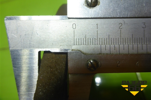 Диск тормозной задний (1K0615601AD) для Volkswagen Tiguan с 2011-2016г (Тигуан)