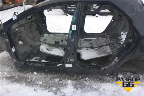 Порог со стойкой левый (5ти дверный кузов) для Honda Civic 5D с 2005-2011г (Цивик)