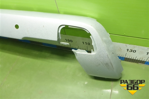 Накладка заднего бампера (под парктроник) (850703876R) для Renault Duster II с 2021г (Дастер)