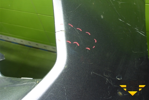 Бампер передний (после 2020г X-Line под парктроник) (86511H0900) для Kia Rio с 2017г (Рио 4)