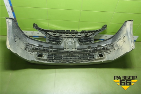 Бампер передний (дубликат) (MG02200) для Renault Megane 2 с 2002-2009г (Меган)