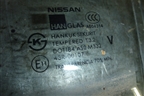 Стекло двери задней левой (8230195F0A) для Nissan Almera Classic с 2006-2013г