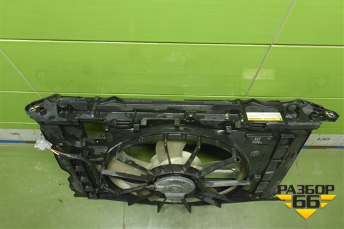 Вентилятор охлаждения радиатора (TG1002233033) для Toyota Corolla (E18) с 2012-2019г (Королла 180)
