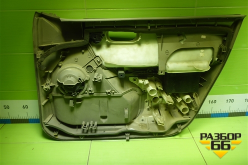 Обшивка двери передней левой под электрику (156016612) для Renault Megane 2 с 2002-2009г (Меган)