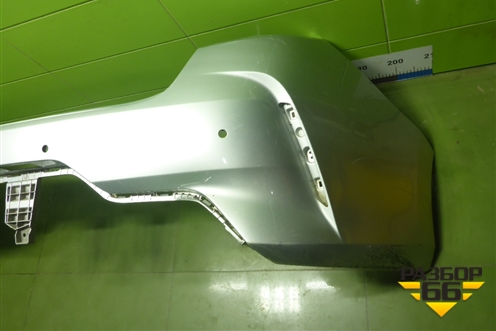 Бампер задний (после 2020г под парктроник) (86611H0700) для Kia Rio с 2017г (Рио 4)