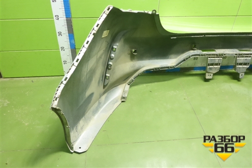 Бампер задний (после 2020г под парктроник) (86611H0700) для Kia Rio с 2017г (Рио 4)