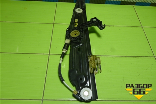 Стеклоподъёмник электрический задний правый (7182122F10S) для BMW 5-серия F10/F11 с 2009-2016г