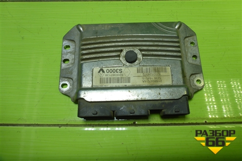 Блок управления двигателем (1.6л K4MW761 АКПП) (8200528372) для Renault Megane 2 с 2002-2009г (Меган)