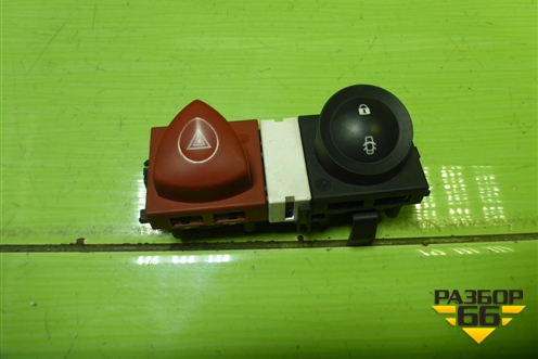 Кнопка аварийной сигнализации (8200407415) для Renault Megane 2 с 2002-2009г (Меган)