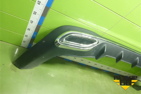 Юбка заднего бампера (A1188850302) для Mercedes Benz CLA C118 с 2019г (ЦЛА)