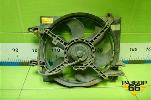 Вентилятор охлаждения радиатора (96611266) для Daewoo Matiz с 1998-2015г (Матиз)
