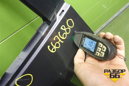 Дверь задняя левая (5020011CRV0000A00) для GAC GS3 с 2024-2025г (ГС3)