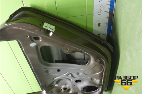 Дверь задняя правая (6RU833056C) для Volkswagen Polo (седан) с 2010г (Поло)