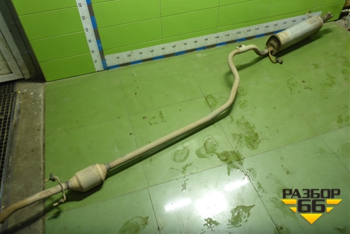 Глушитель (1.3л Z12XEP 3-х дверный кузов) для Opel Corsa D с 2006-2014г (Корса Д)