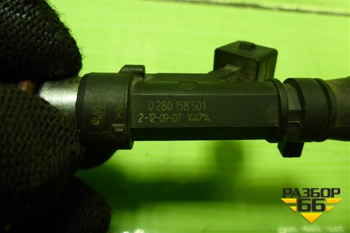 Форсунка инжекторная электрическая (1.3л Z12XEP) (0280158501) для Opel Corsa D с 2006-2014г (Корса Д)