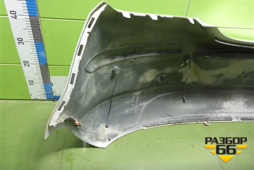 Бампер задний (3х дверный хетчбэк) (13179893) для Opel Corsa D с 2006-2014г (Корса Д)