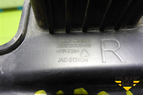 Кронштейн переднего бампера правый (2803203U3480) для Москвич 3 с 2022г