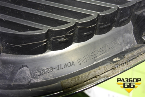 Накладка переднего крыла правого (638281LA0A) для Infiniti Infiniti QX56/QX80 (Z62) с 2010г (Ку икс56/80)