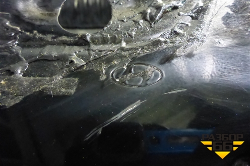 Дверь задняя левая (седан) (770034L000) для Hyundai Solaris с 2010-2016г (Солярис)