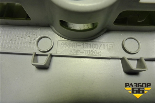 Обшивка стойки центральная верхняя правая (858401R100) для Hyundai Solaris с 2010-2016г (Солярис)