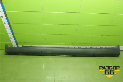 Накладка на порог наружная левая (A2536980800) для Mercedes Benz GLC-Klass X253  с 2015г (ГЛЦ)