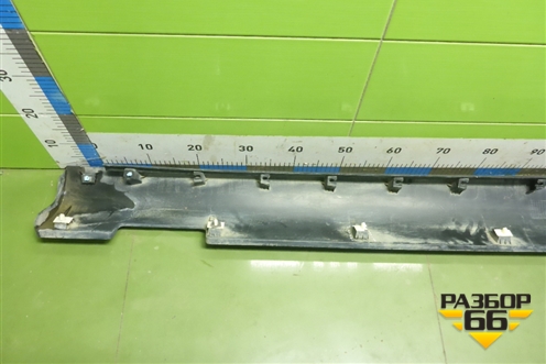 Накладка на порог наружная правая (87754K0000) для Kia Soul с 2019-2024г (Соул 3)