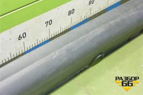 Накладка на порог наружная левая (X-Line) (87753H0500) для Kia Rio с 2017г (Рио 4)