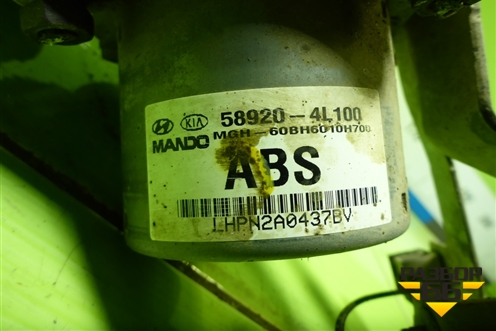 Блок ABS (589204L100) для Hyundai Solaris с 2010-2016г (Солярис)