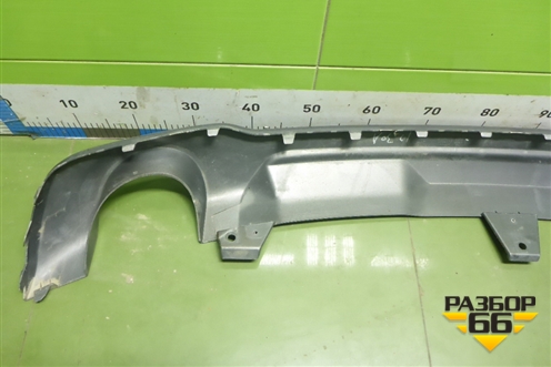 Юбка заднего бампера (2804115BQ22) для Changan CS35 Plus с 2018г (ЦС 35 плюс)