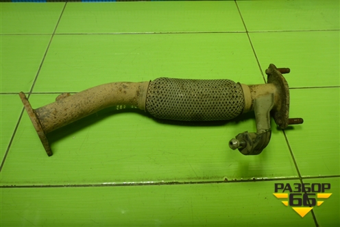 Приёмная труба глушителя (1.6л G4FC) для Hyundai Solaris с 2010-2016г (Солярис)