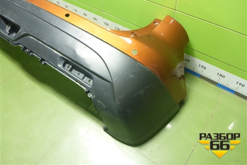 Бампер задний (под парктроник) (7182161M0) для Suzuki SX4 с 2013г (СХ4)