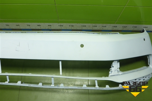 Бампер передний (под парктроник новый не оригинал) (3G0807221A) для Volkswagen Passat [B8] 2014-2024г (Пассат Б8)