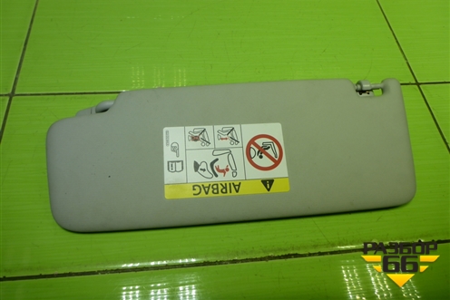 Козырёк солнцезащитный правый для Skoda Octavia (A7) с 2013г (Октавия)