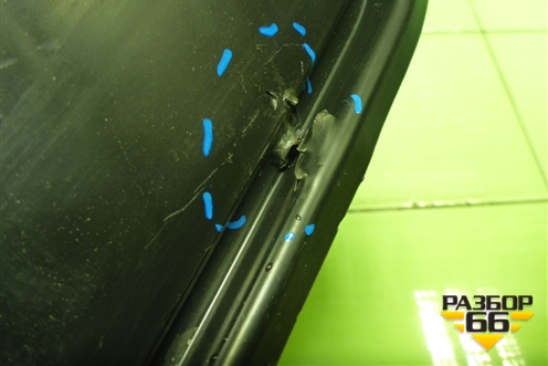 Панель внутренняя двери задней левой (5E0839915A) для Skoda Octavia (A7) с 2013г (Октавия)