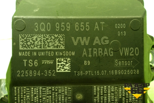 Блок управления AIR BAG (3Q0959655AT) для Skoda Octavia (A7) с 2013г (Октавия)